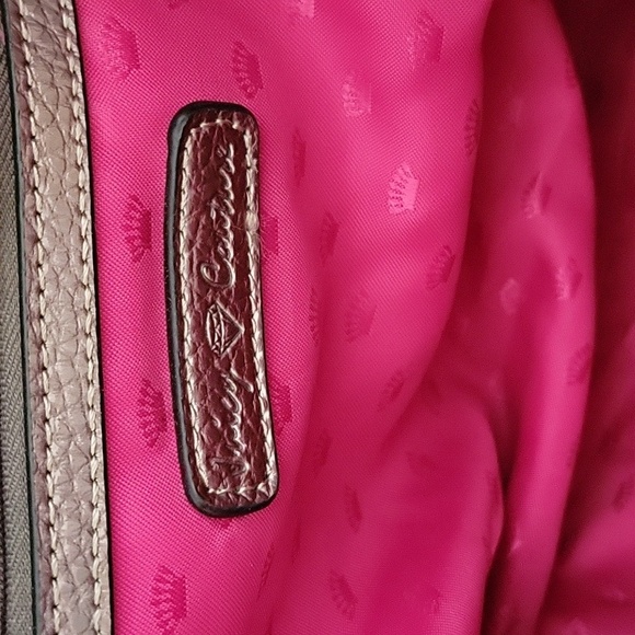 Y2K Juicy Couture Metallic Shoulder Bag with Gold Hardware - Picture 5 of 11